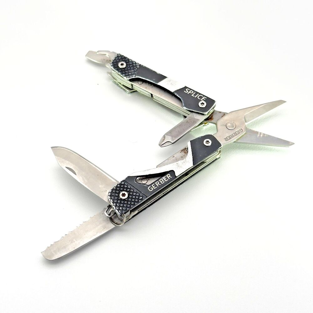 Gerber Splice Compact Multi-Tool Knife Pliers Scissors Screwdrivers – Used